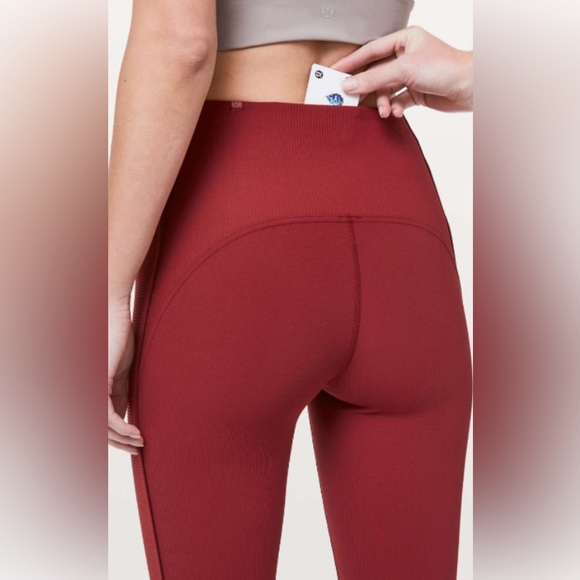 Lululemon Fast and Free High Rise Tight 25” - Picture 3 of 10